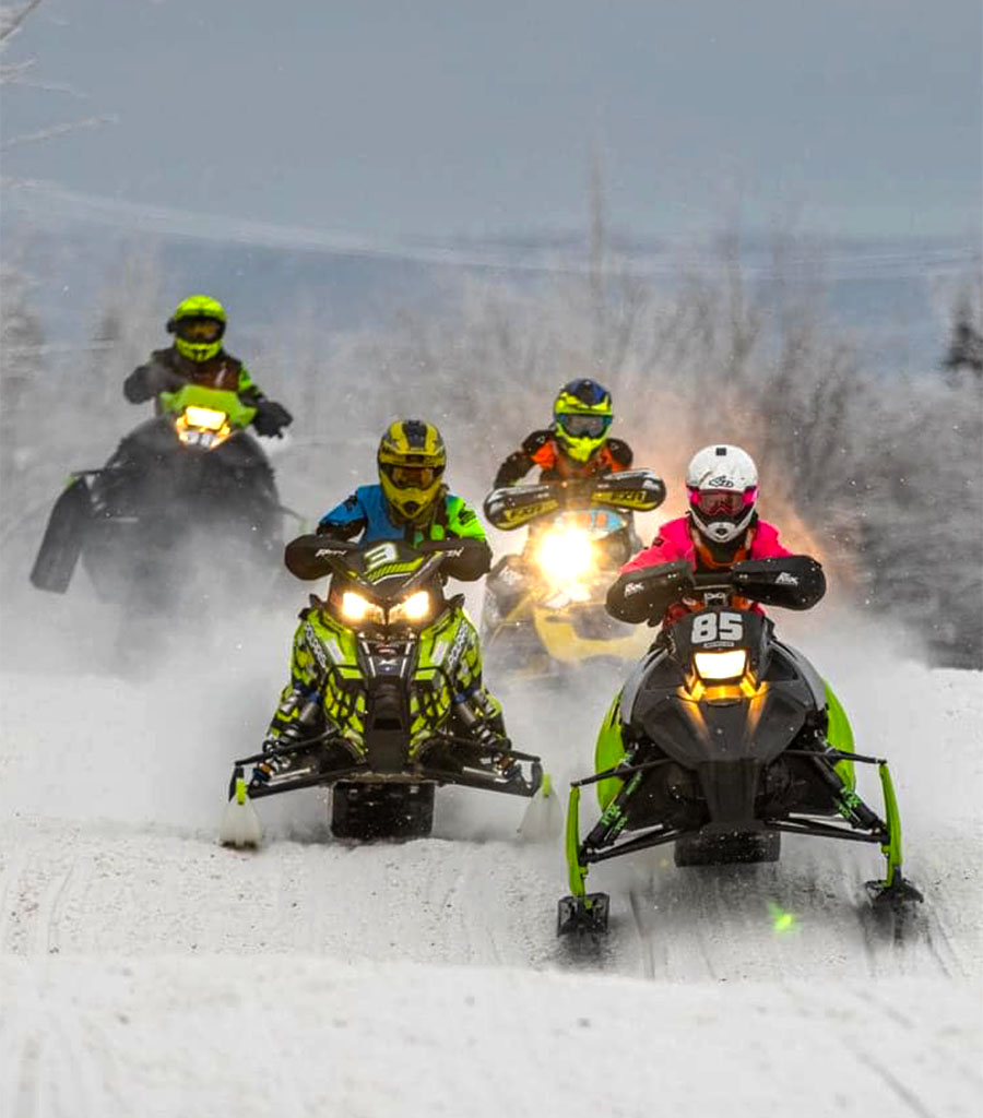 Fairbanks Snowmobile Fun Lions Club races